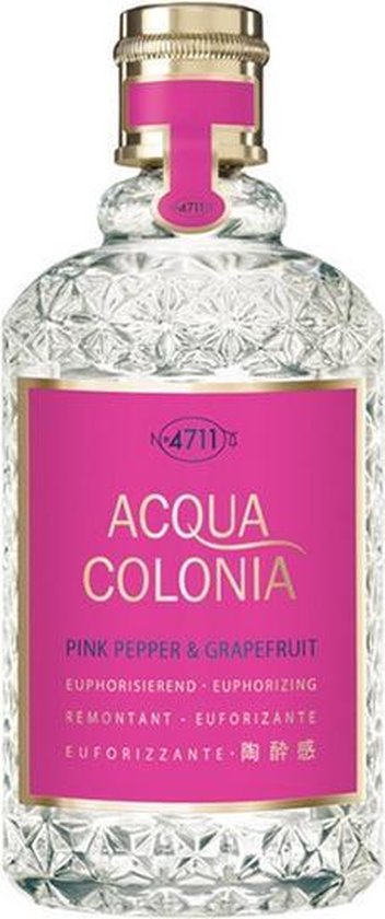 MULTIBUNDEL 3 stuks 4711 Acqua Colonia Pink Pepper And Grapefruit Eau De Cologne Spray 50ml