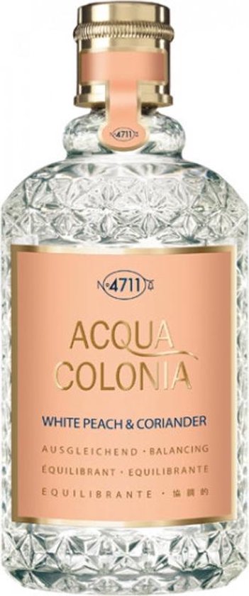 4711 Acqua Colonia White Peach & Coriander Eau de Cologne Spray 50 ml