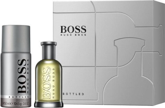 Heren cadeauset: Hugo Boss Bottled Eau de Toilette 50ml + deodorant spray 150ml