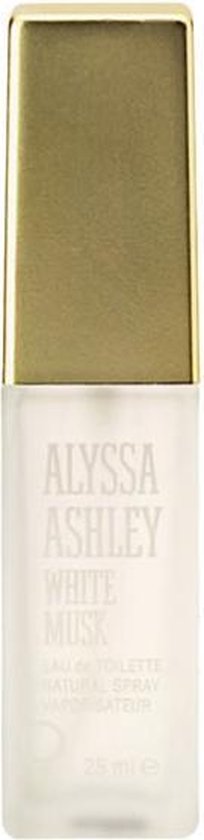 MULTI BUNDEL 3 stuks Alyssa Ashley Musk White Eau De Toilette Spray 25ml