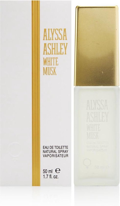 MULTI BUNDEL 3 stuks Alyssa Ashley White Musk Eau De Toilette Spray 50ml