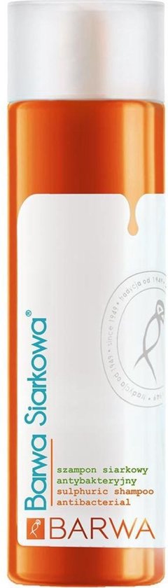 Barwa - Siarkowa Special Sulphur Antibacterial Shampoo specjalistyczny szampon siarkowy antybakteryjny 180ml