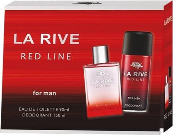 La Rive - Red Line For Men Eau de toilette 90Ml + Deo 150Ml Giftset